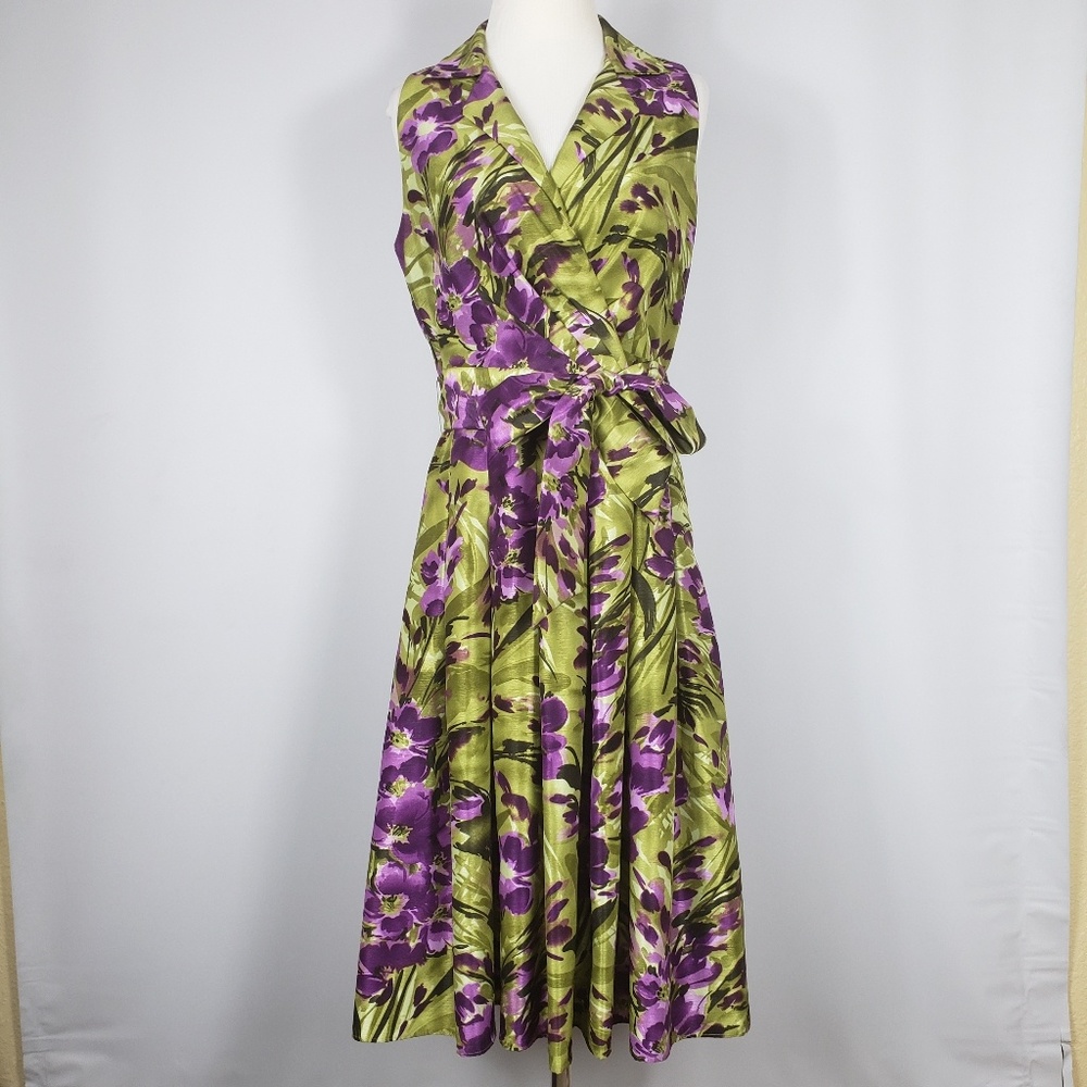 Jessica Howard Sleeveless Collared Dress